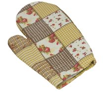 Kuchyňská chňapka - chňapka 28x18 cm růžička s kostičkou