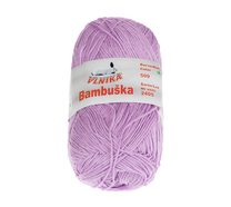 Příze BAMBUŠKA Fialová 509 50g / 205 m