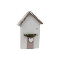 Dekorace domeček D7829-01 - 8.5*3.5*13