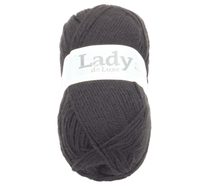 Příze LADY de Luxe Černá 901 100g / 238 m