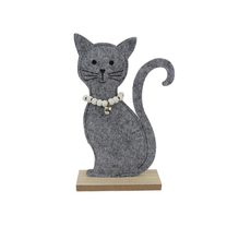 Dekorace kočka X3872/1 - 11 x 4 x 19 cm