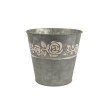Květináč plechový K3331/2 - dia 13 × 12 cm