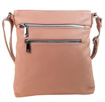 Růžová crossbody dámská kabelka MAHEL 336-MH