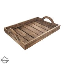 Tác dřevo MANGO 35,5x25,5 cm střední - 35,5 x 25,5 x 4/7,5 cm