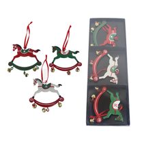 Koník k zavěšení, 3 ks K3780 - 8,5 cm