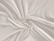 Saténové prostěradlo s gumou 180x200cm bílé