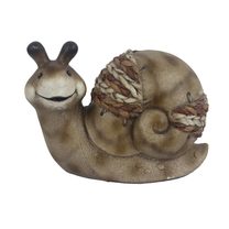 Dekorace hlemýžď X5632 - 24,9 × 13,3 × 18,4 cm