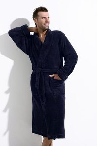 Pánský župan Wiktor soft navy XXL