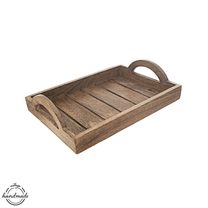 Tác dřevo MANGO 30,5x20,5 cm malý - 30,5 x 20,5 x 4/7,5 cm
