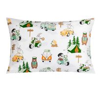 Povláček bavlna Bílá,Zelená,Hnědá 45/020 40x60 cm