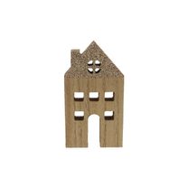 Dekorace domeček D3449/2 - 6,5 x 2 x 12 cm