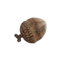 Dekorace žalud X6331/1 - 10 × 6,5 × 6,5 cm