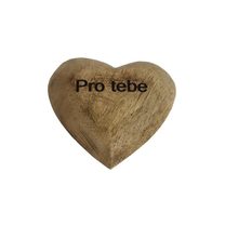 Srdce mango Pro tebe O0334 - 7 × 7 × 3 cm