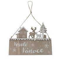 Dekorace k zavěšení D5709 - 22 × 17,3 × 0,8 cm