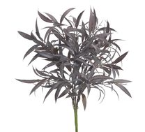 Dlouholistý ruscus trs 42 cm - šedohnědá tmavá