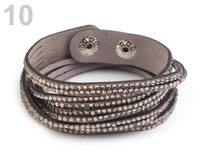 Náramek s kamínky dvojitý