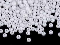 Plastové korálky matné Ø4 mm 20 g