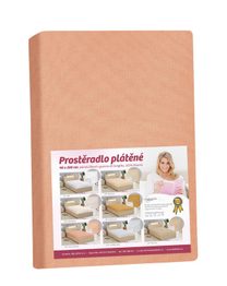 Prostěradlo plátěné Meruňková 172/207