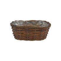 Obal s plastem hnědý P2042/M - 20 × 10 × 8 cm
