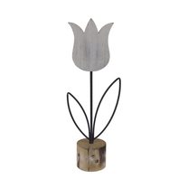 Dekorační tulipán D4757/1 - 9.5 × 6 × 27,5 cm