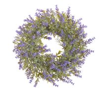 Umělý věnec levandule 30 cm