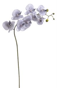 Větvička orchidea 100 cm - šedofialová