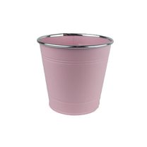 Květináč plechový K3008/2 - dia 16 × 14.6 cm
