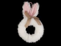 Velikonoční věnec zajíček