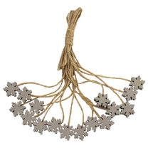 Vločky ve svazku, 16ks D0875/S - 2,2 x 2,2 x 0,6/20 cm