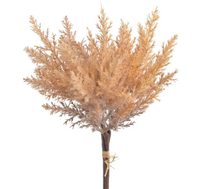 Umělá čechrava 38 cm - béžová