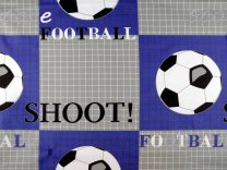 Bavlněná látka / plátno fotbal METRÁŽ