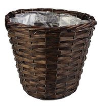 Obal kulatý hnědý 19cm