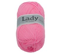 Příze LADY de Luxe - 100g / 238 m růžová