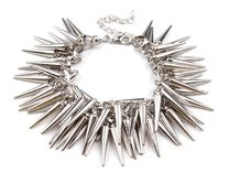 Náramek kovový s trny Spines