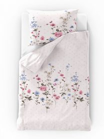 Bavlněné povlečení DELUX LOUKA růžová