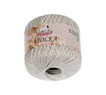Příze Violka - 50g / 285 m bílá káva