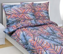 Povlečení bavlněné Modrá,Oranžová,Fialová 90/501