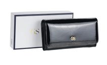 Crossbody dámská kabelka v květovaném designu tmavě modrá 5432-BB