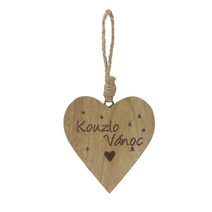 Srdce k zavěšení D7506 - 7.50 × 8.50 × 0.80 cm