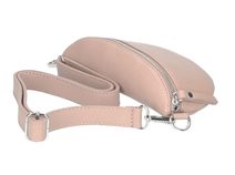 Kožená hnědá dámská kabelka do ruky Florencie