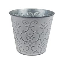 Květináč plechový K3416/3 - dia16 × 14 cm