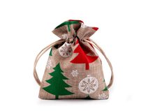 Vánoční dárkový pytlík 10x13 cm