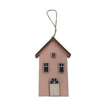 Dekorační domeček k zavěšení D5989/1 - 8,5 × 1,8 x 14 cm
