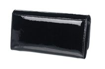 Crossbody dámská kabelka v květovaném designu tmavě modrá 5432-BB