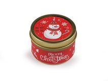 Vánoční vonná svíčka v plechovce 60 g