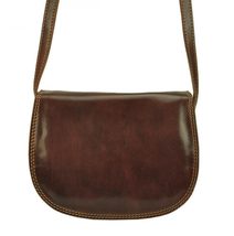 Žlutá crossbody dámská kabelka se třemi oddíly 5414-BB