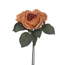 Kytice umělých sušených růží X7631-04 - 32 × 15 × 11 cm