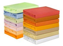 Jersey prostěradlo jednolůžko 90x200cm světle růžové