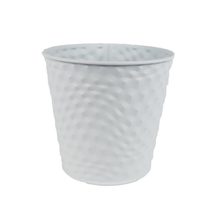 Květináč plechový K2998/3 - dia 15.5 × 14.6 cm