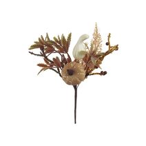 Dekorační větvička s dýní P2094 - 24 cm